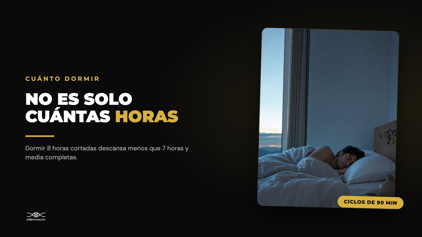 ¿Cuántas Horas Hay que Dormir? Los Ciclos de 90 Minutos