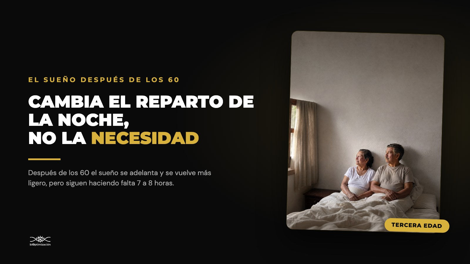 Dormir Después de los 60: Qué Cambia de Verdad y Qué No