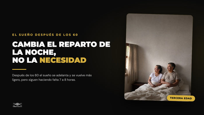 Dormir Después de los 60: Qué Cambia de Verdad y Qué No