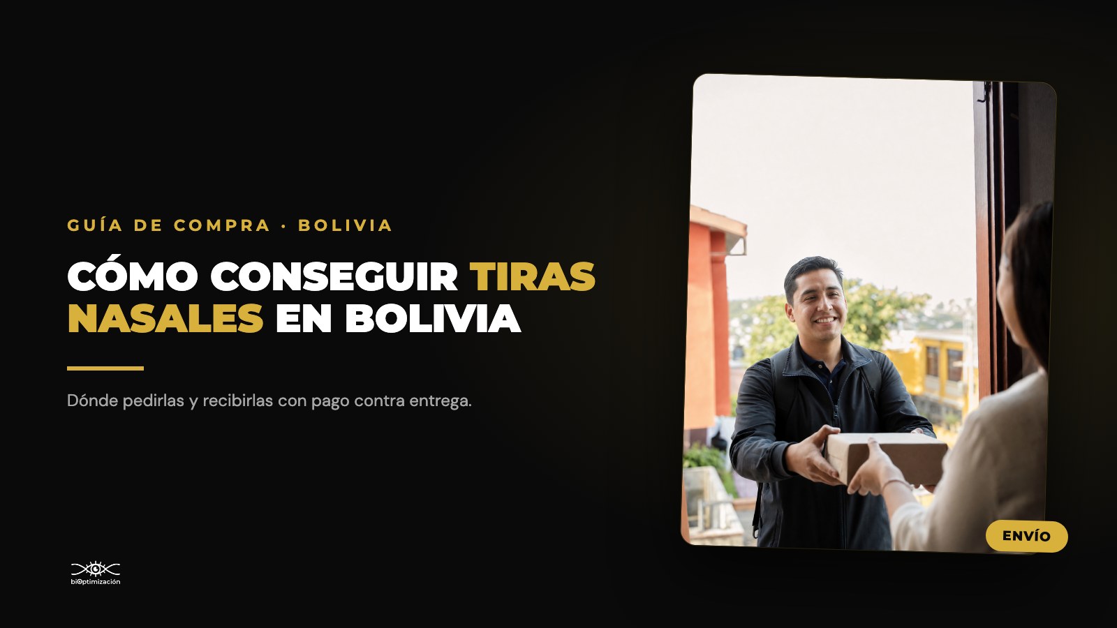 Cómo conseguir tiras nasales en Bolivia — biOptimización