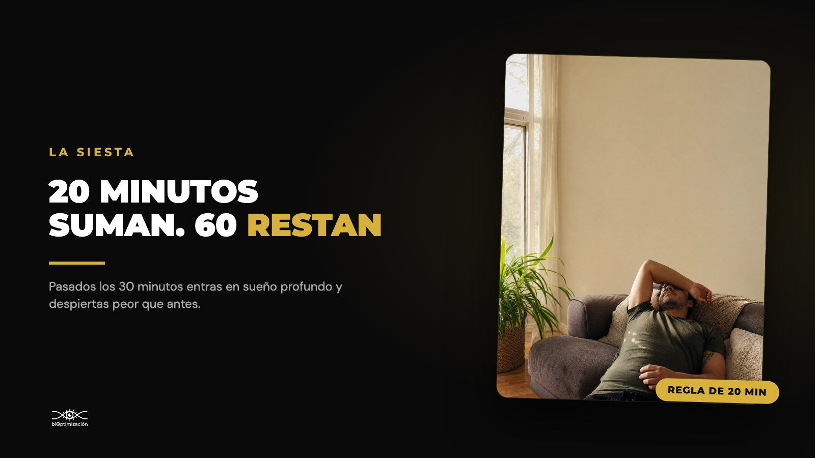 ¿Cuánto Debe Durar una Siesta? La Regla de los 20 Minutos