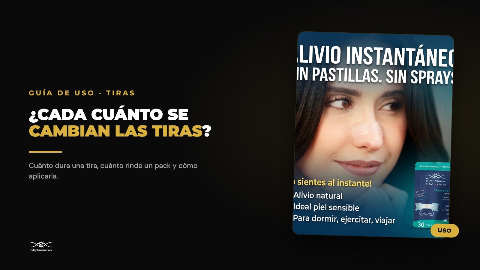 ¿Cada cuánto se cambian las tiras nasales? Guía de uso