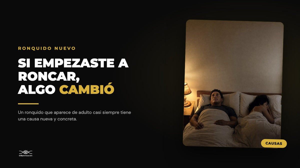 Por Qué Ronco si Antes No Roncaba: 10 Cambios que lo Explican