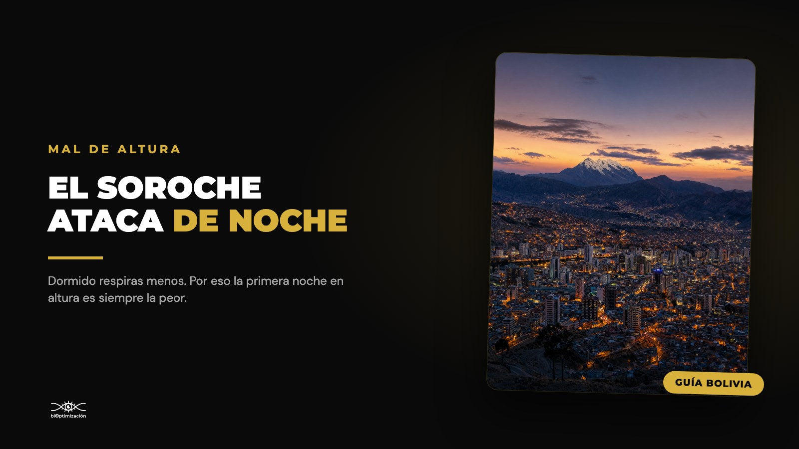 Soroche (Mal de Altura): Qué Es, Por Qué te Pega y Cómo Dormir Mejor
