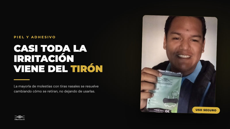 Tiras Nasales: Efectos Secundarios, Irritación y Piel Sensible
