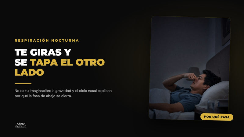¿Por Qué se te Tapa la Nariz al Dormir de Lado?