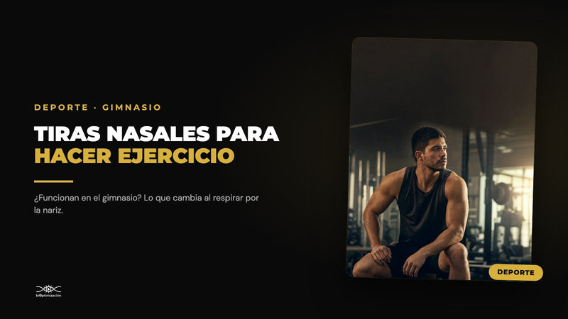 Tiras nasales para hacer ejercicio: ¿funcionan en el gimnasio?