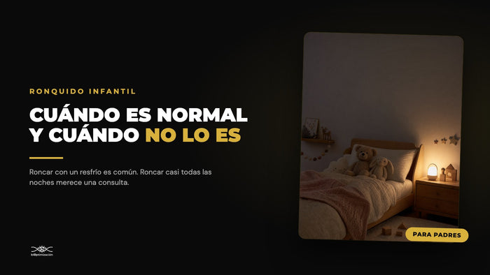 Ronquidos en Niños: ¿Es Normal? Cuándo Prestar Atención