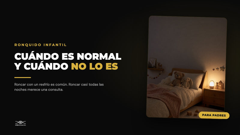 Ronquidos en Niños: ¿Es Normal? Cuándo Prestar Atención