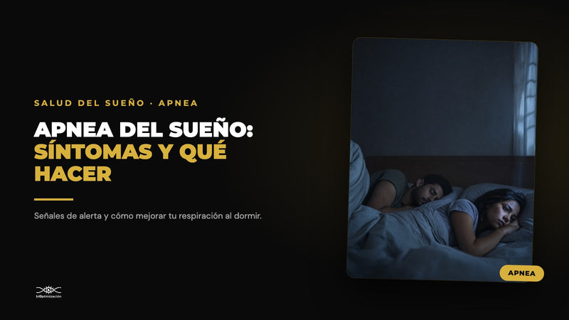 Apnea del sueño: síntomas y cómo mejorar tu respiración