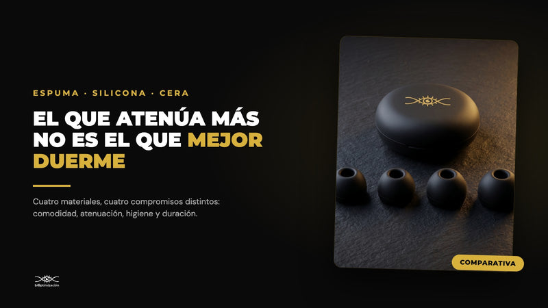 Tapones de Espuma, Silicona o Cera: Cuál Elegir y Para Qué