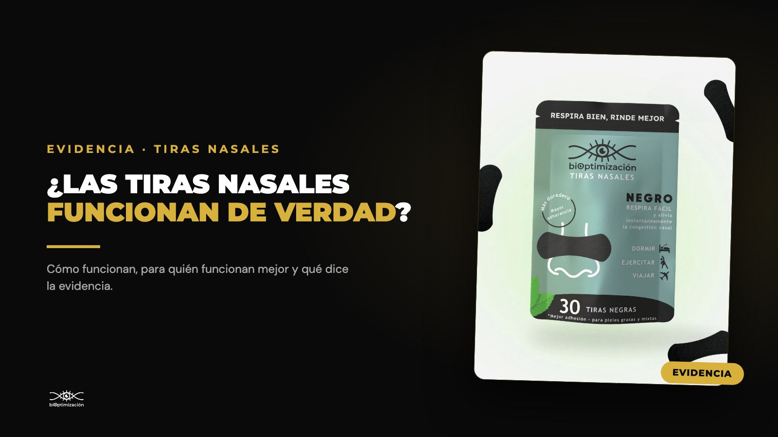 ¿Las tiras nasales funcionan de verdad? Qué dice la evidencia