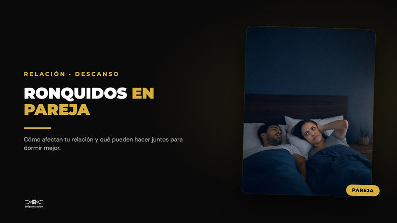 Ronquidos en pareja: cómo afectan tu relación y qué hacer