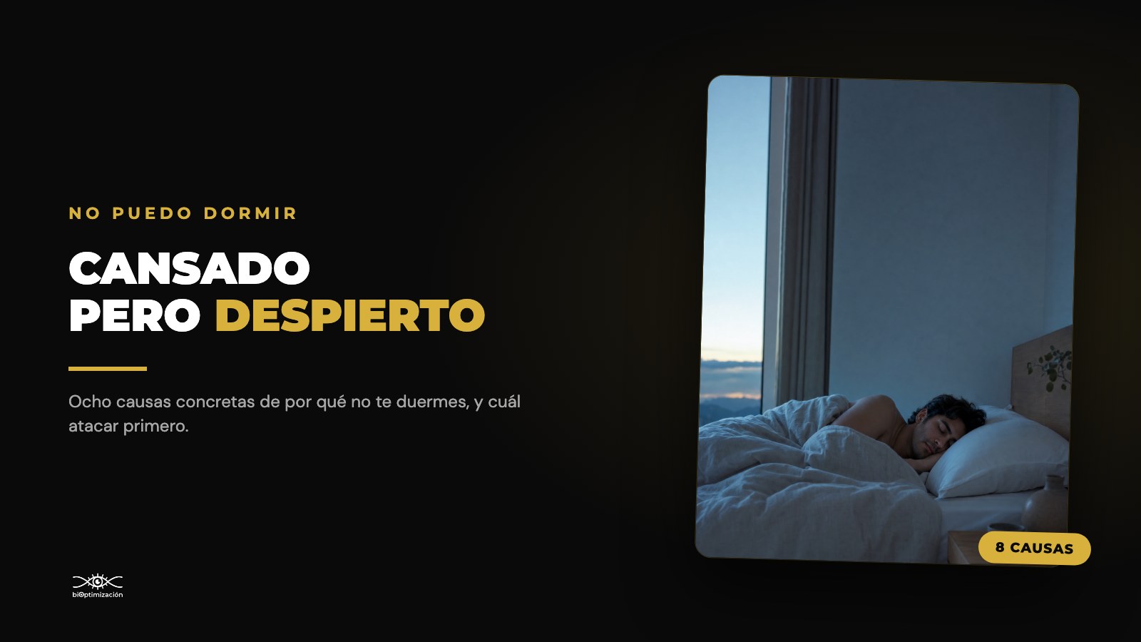Por Qué No Puedo Dormir de Noche: 8 Causas Reales