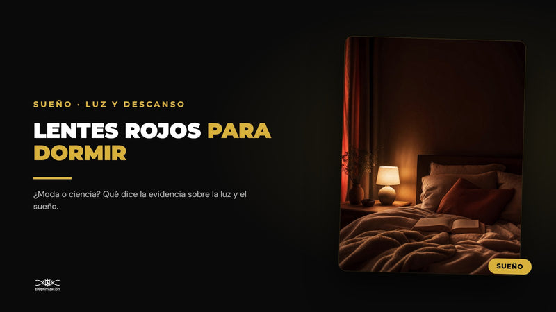 Lentes rojos para dormir: ¿moda o ciencia? — biOptimización