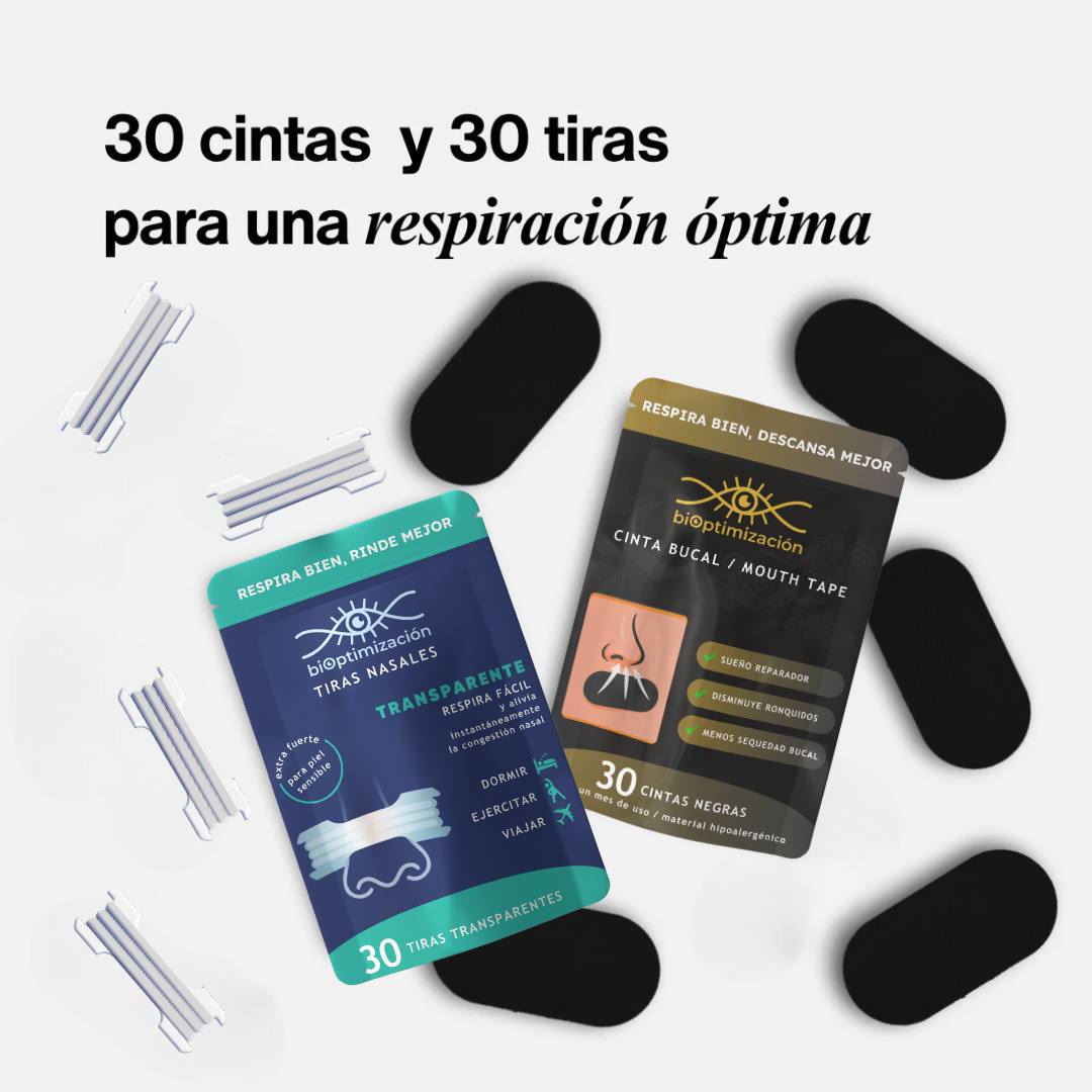 Cinta Bucal + Tiras Nasales