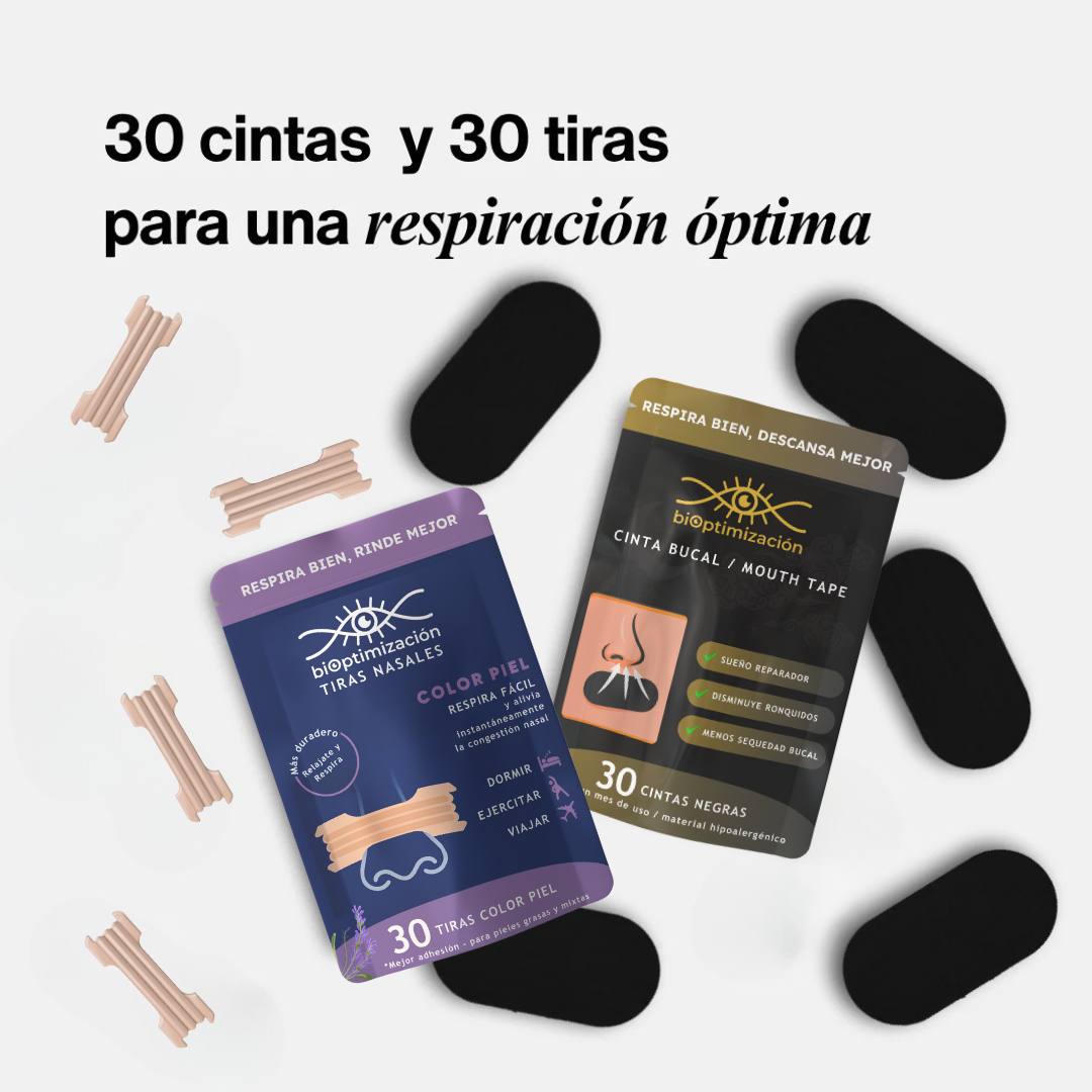 Cinta Bucal + Tiras Nasales