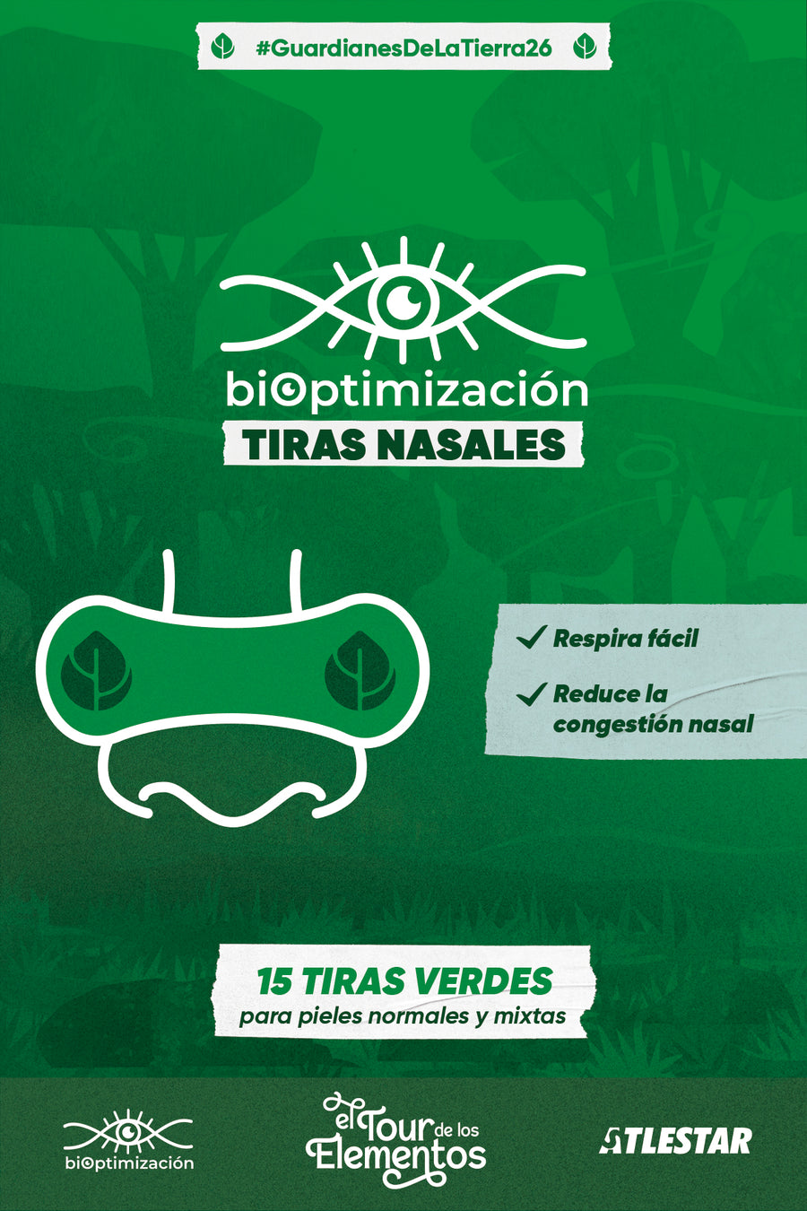 Tiras Nasales — Edición Tierra