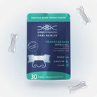 Tiras Nasales biOptimización - Variante Transparente - Empaque 30 tiras transparentes - Extra fuerte para piel sensible - Respira bien, rinde mejor